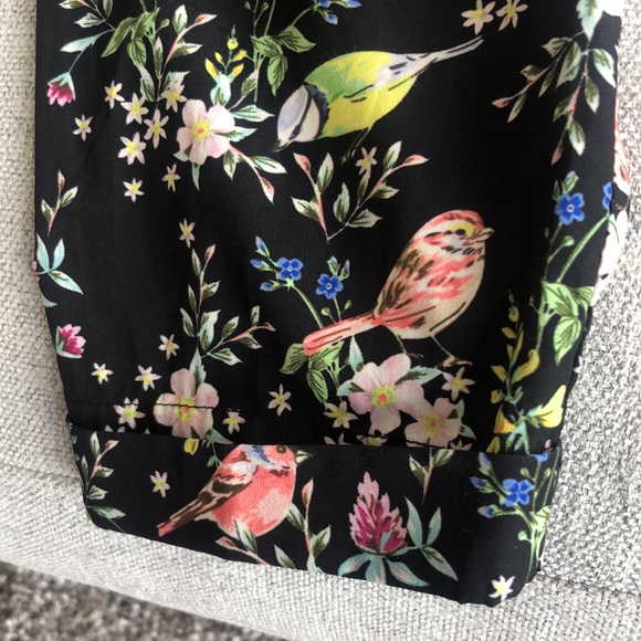 Printed elastic waistband trousers, US0/2 - Picture 4 of 4